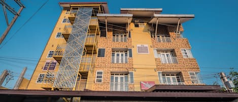 Front of property – evening/night