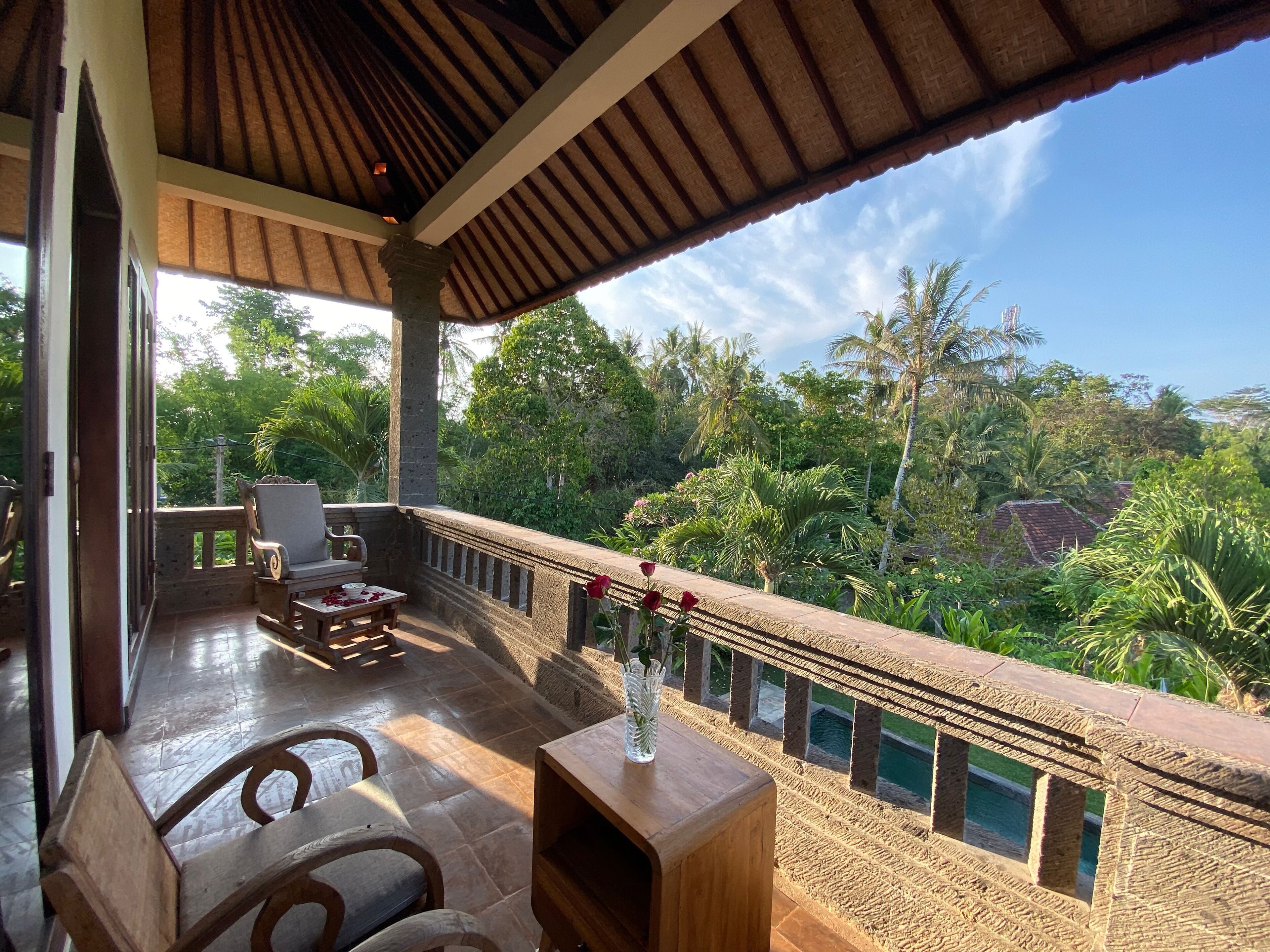 别墅, 2 间卧室, 私人游泳池 | 阳台景观