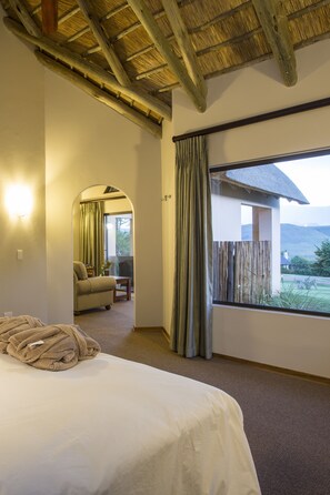 Superior Suite (Mountain) | Premium bedding, minibar, in-room safe, individually decorated