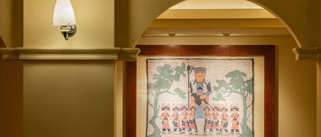 施設の正面