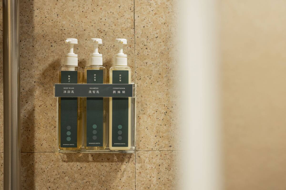 shower, hair dryer, slippers, bidet
