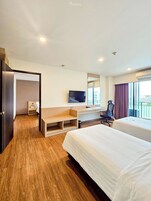 Habitación superior con 2 camas individuales | Vistas desde la habitación