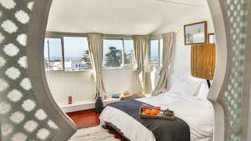 Stuga Panoramic | 1 sovrum och sängtillbehör av högsta kvalitet