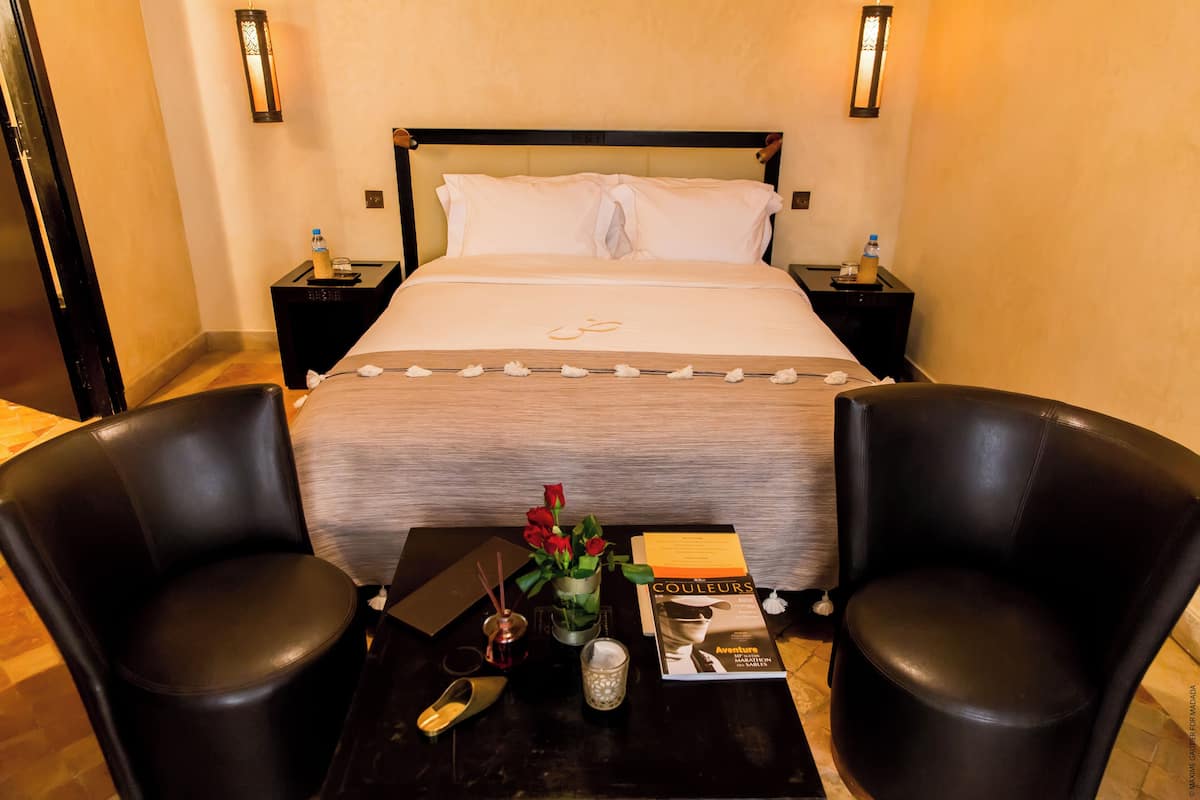1 habitación y ropa de cama de alta calidad