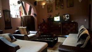 Lobby sitting area - Crazy House (Da Lat)