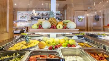 Gratis kontinental frukost varje dag
