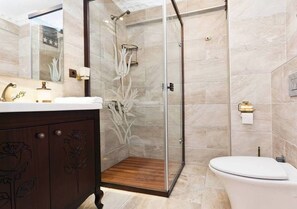 In-room safe, individually decorated, laptop workspace, soundproofing - The First Ottoman Apartments (Istanbul)