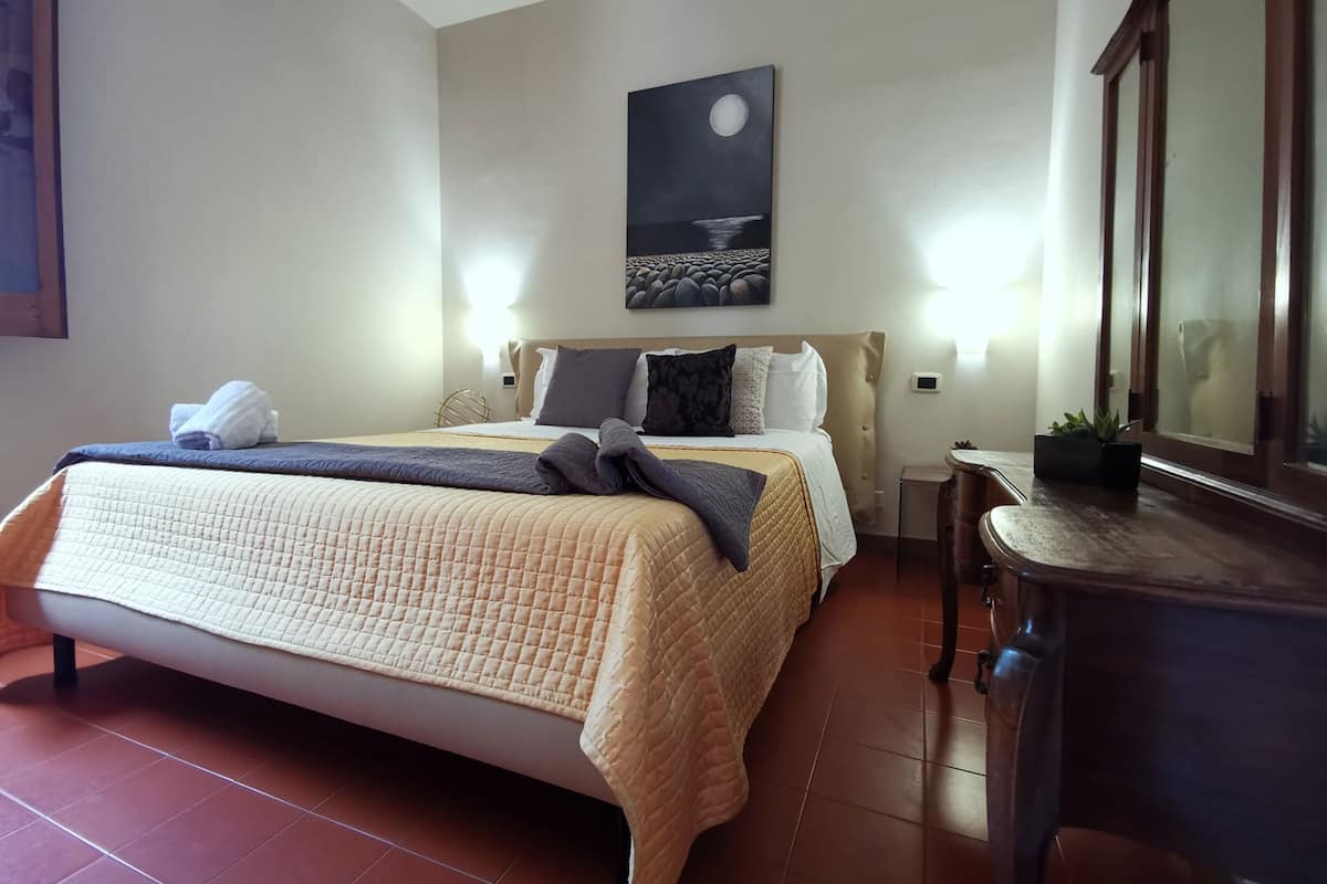 Familiekamer | Italiaanse Frette-lakens, luxe beddengoed, donsdekens, pillowtop-bedden
