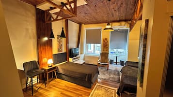 Studio Superior, Beberapa Tempat Tidur | Seprai premium, meja kerja, dan tempat tidur bayi (biaya tambahan)