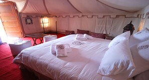 Luxury-Zelt, 1 Schlafzimmer, Nichtraucher, Gartenblick