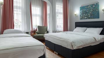 Family Condo, 2 Bedrooms, City View | Egyptian cotton sheets, premium bedding, pillowtop beds, in-room safe