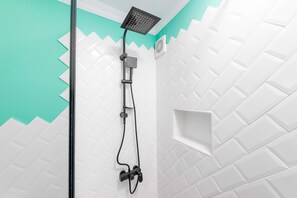 Apartment, 2 Bedrooms | Bathroom | Shower, free toiletries, hair dryer, slippers - Dualis Hotel (Istanbul)