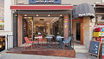 Façade de lâhĂ©bergement