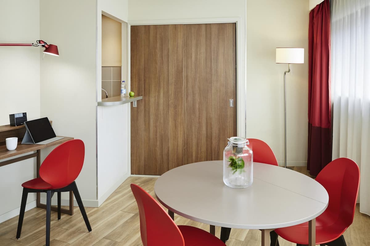 Superior Apartment, 1 Bedroom | In-room safe, desk, soundproofing, iron/ironing board