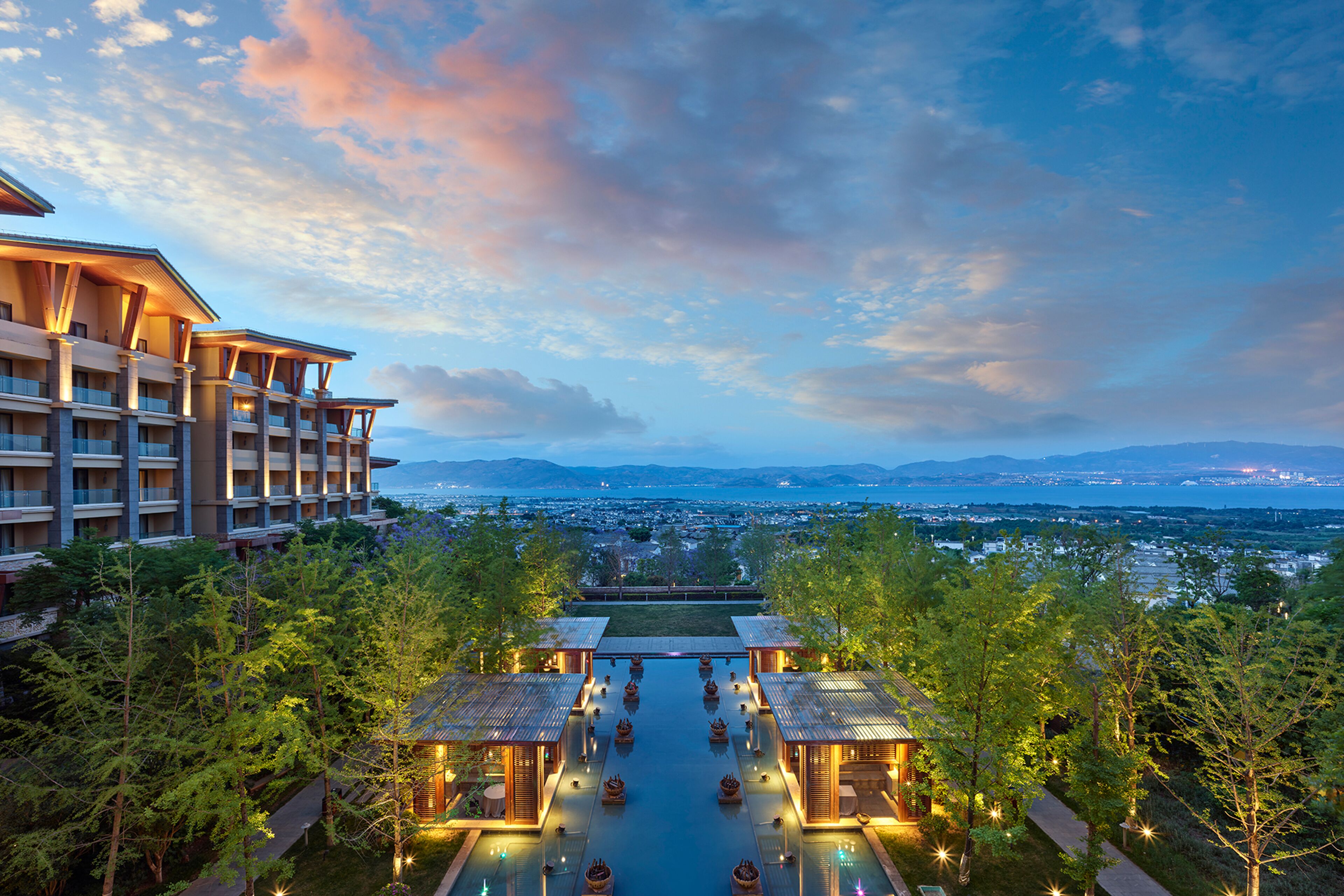 Vista desde la propiedad