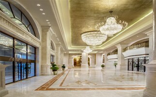 Luxury Room, 2 Twin Beds, City View | Premium bedding, minibar, in-room safe, desk