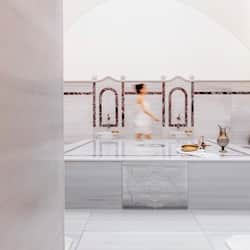 Turkish bath, body treatments, aromatherapy, deep-tissue massages