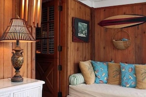 2 Bedroom House with Den | Living area - Anna Cabana Resort by Island Vacation Properties (Holmes Beach)