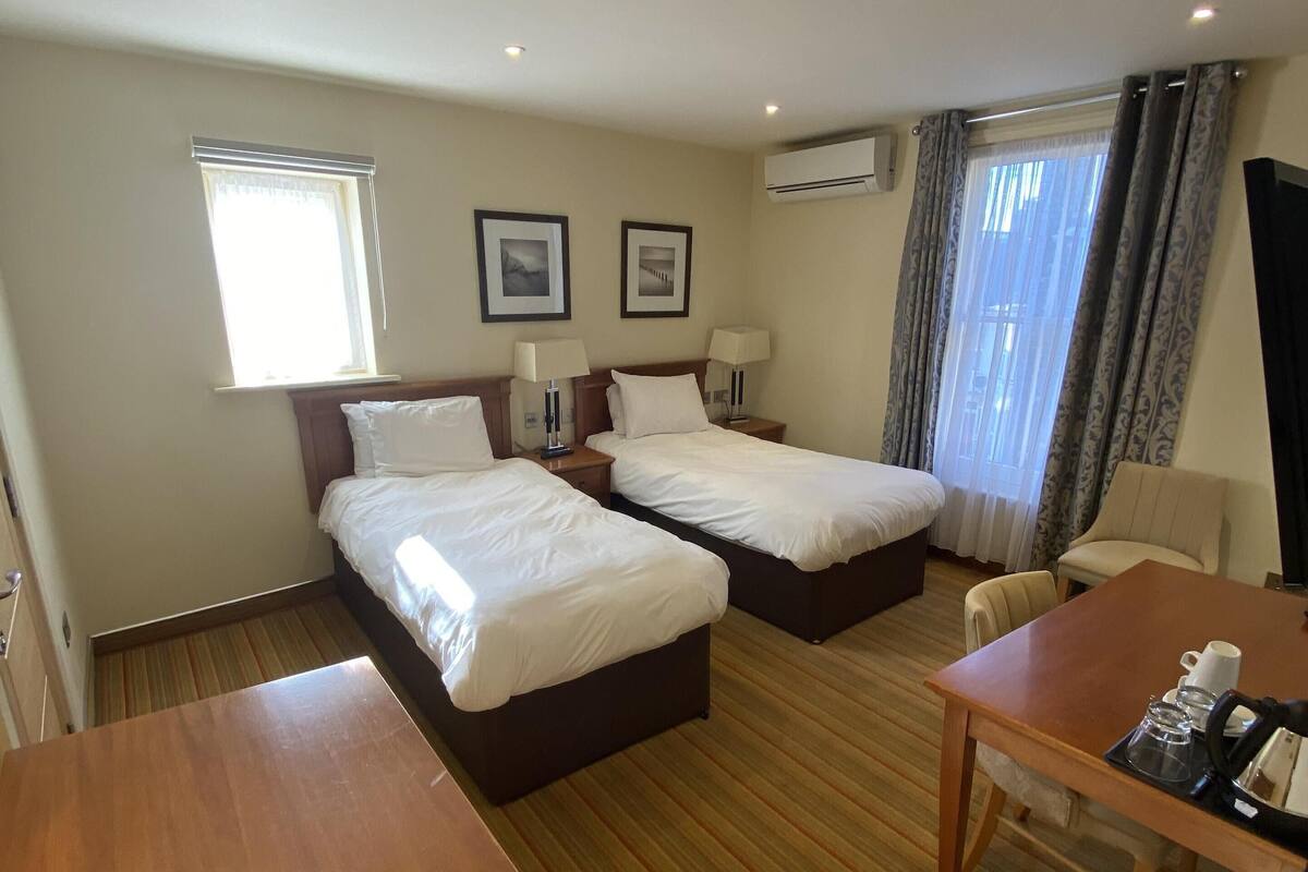 Desk, iron/ironing board, free WiFi, bed sheets