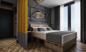 Design Apartment | 1 bedroom, in-room safe, laptop workspace, soundproofing - Trend Suites (Konyaalti)