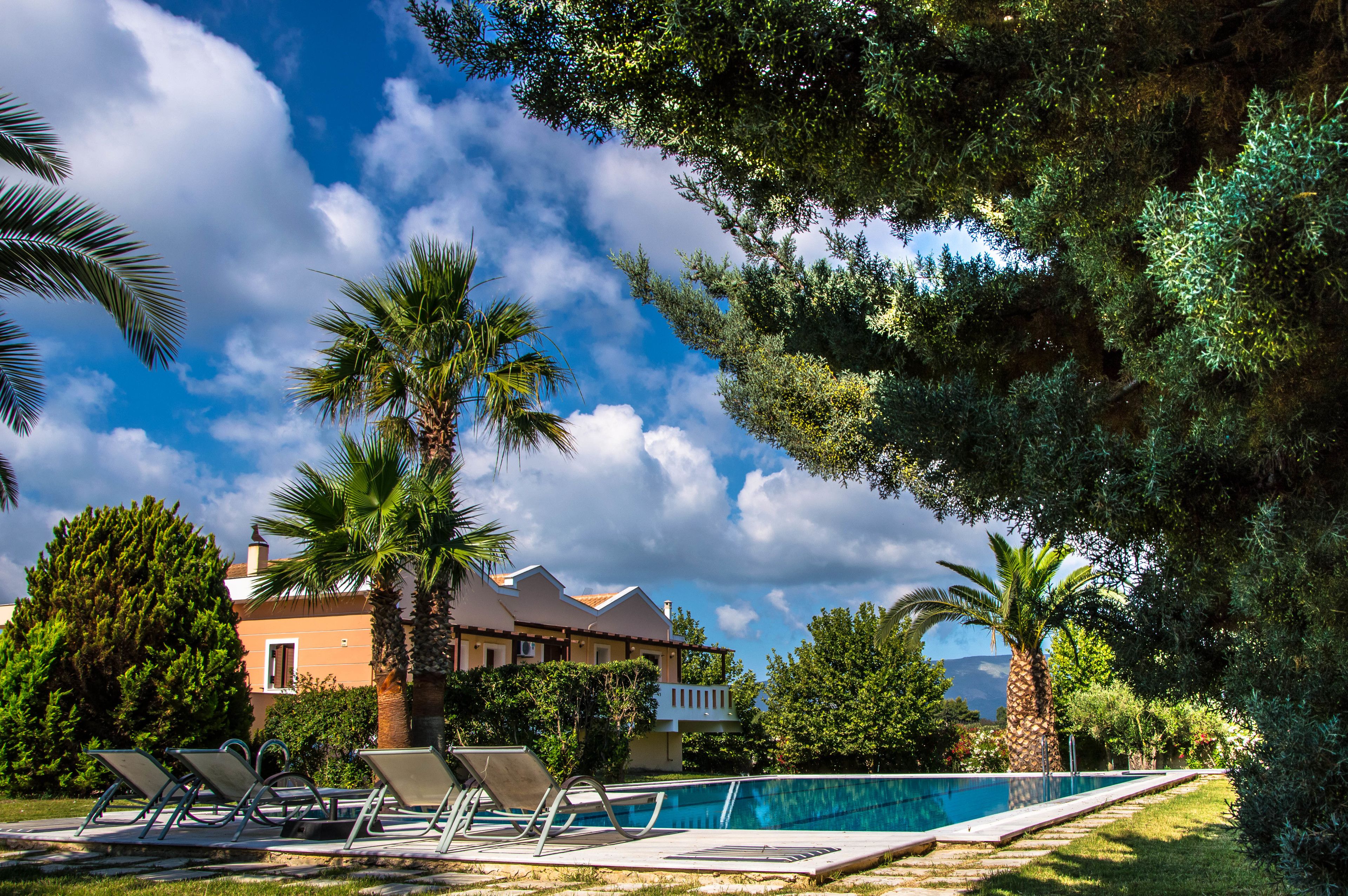 Seasonal outdoor pool