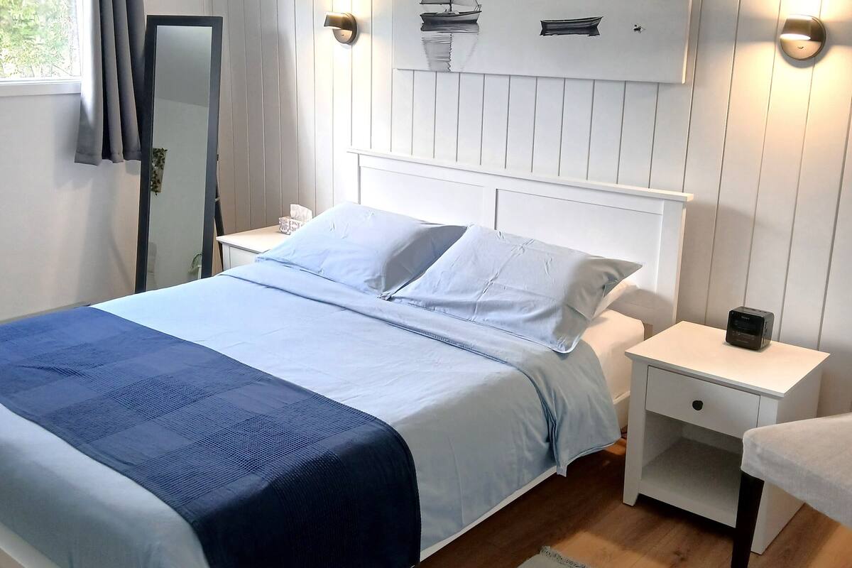 Standard Double Suite W/Kitchen Motel | Premium bedding, memory foam beds, blackout drapes, WiFi (free)