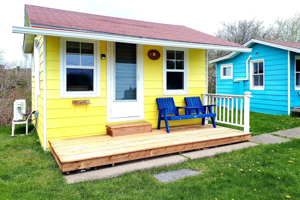 Comfort Cabin, 1 Queen Bed, Kitchenette, Ocean View | 1 bedroom, premium bedding, memory foam beds, free WiFi