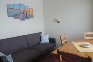 Suite Confort, 1 habitación, cocina, vista al océano | Ropa de cama de alta calidad y camas con efecto memoria 