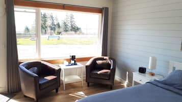 Chambre Standard, 1 grand lit, vue océan (Motel) | Literie de qualité supérieure, matelas mémoire de forme, Wi-Fi gratuit