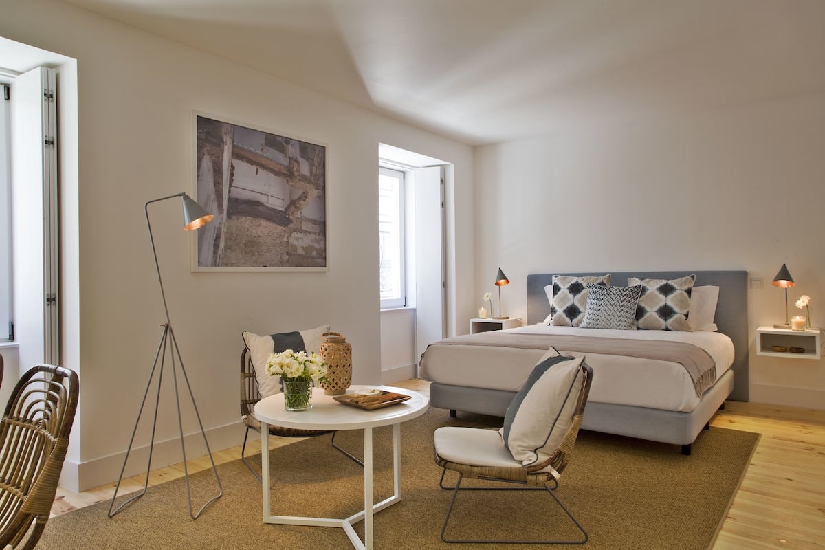 1 chambre, couette en duvet d'oie, fer et planche Ă repasser
