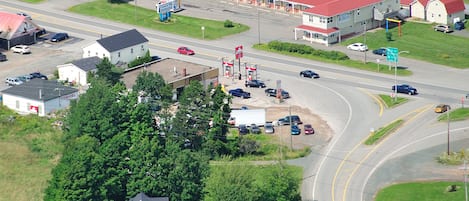 Majoituspaikan julkisivu