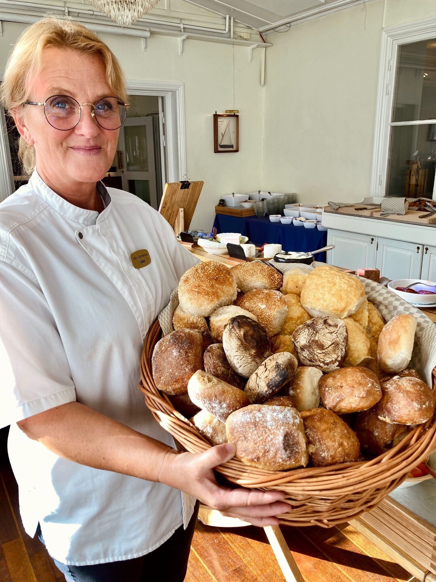 Gratis frukostbuffé varje dag 