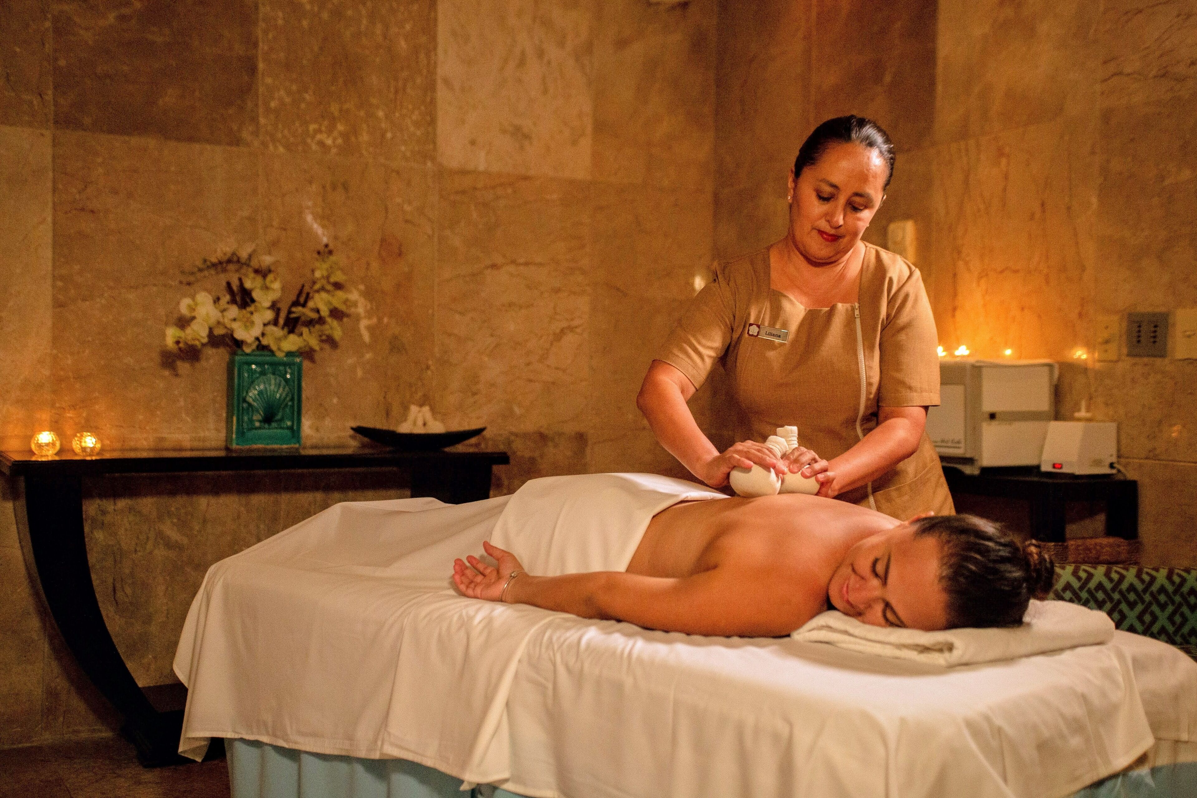 Body treatments, aromatherapy, hot stone massages, deep-tissue massages