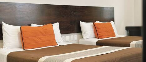 Soundproofing, free WiFi, bed sheets