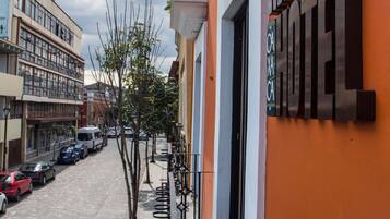 Entrada de la propiedad