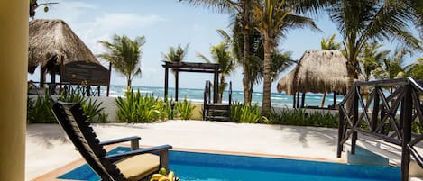 Ocean Front Swim Up Junior Suite | View from room