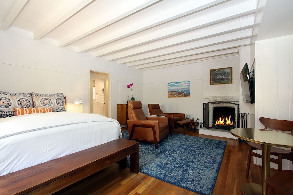 Studio, Kitchen, Garden Area | Premium bedding, down duvets, pillow-top beds