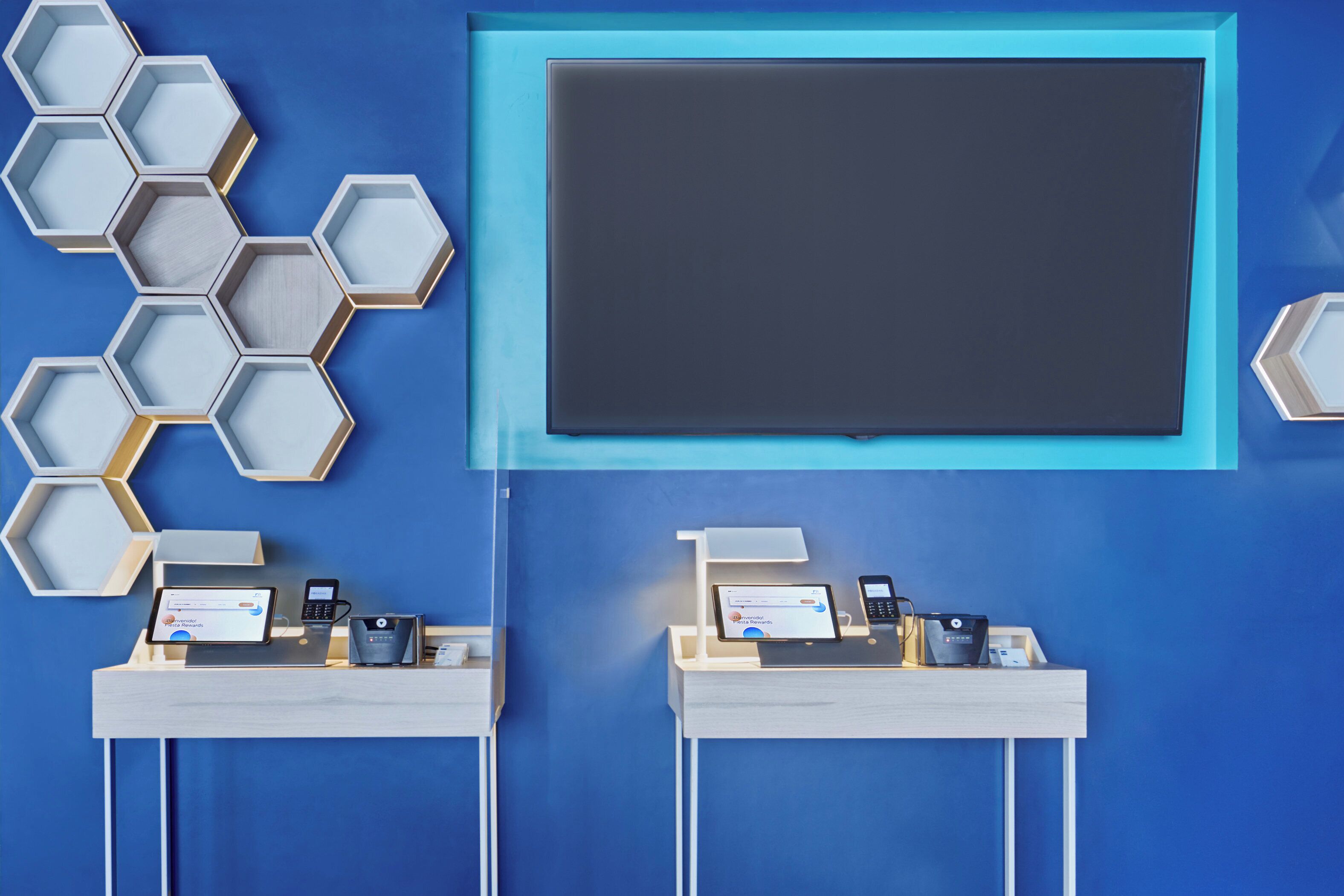 check-in/check-out kiosk