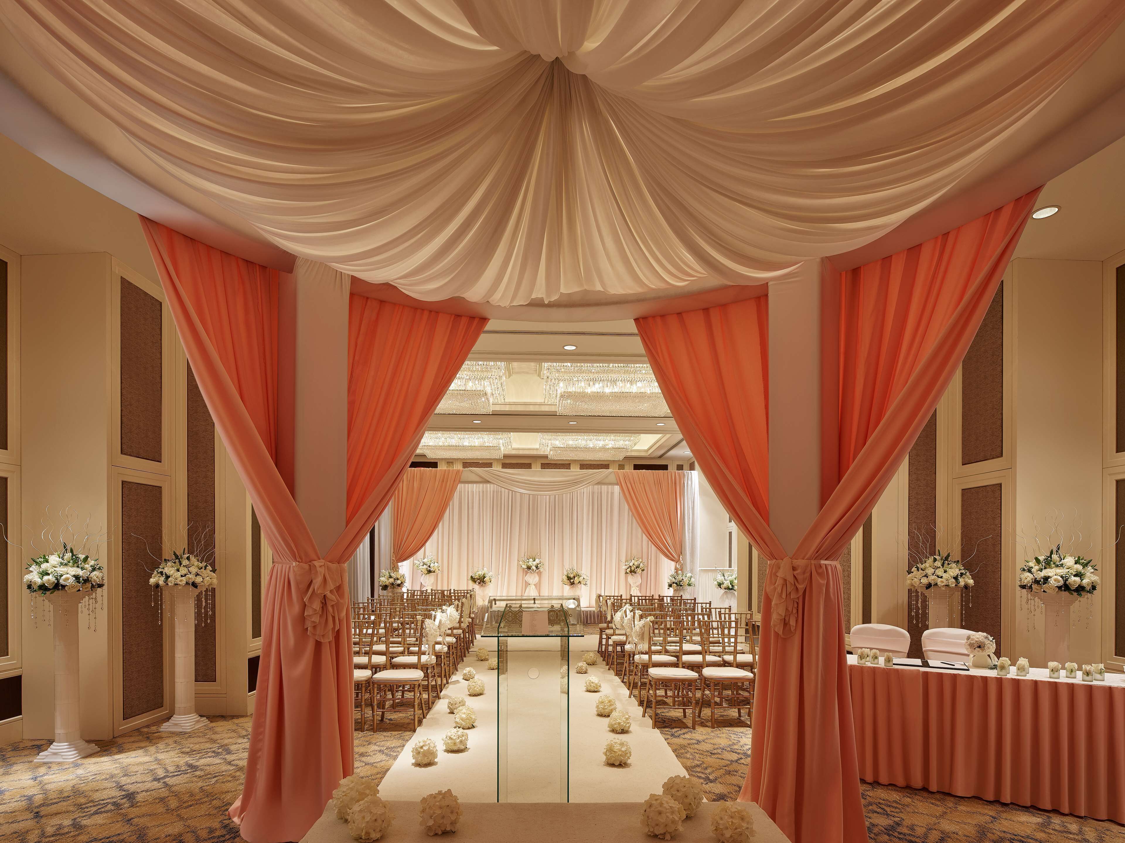 indoor wedding