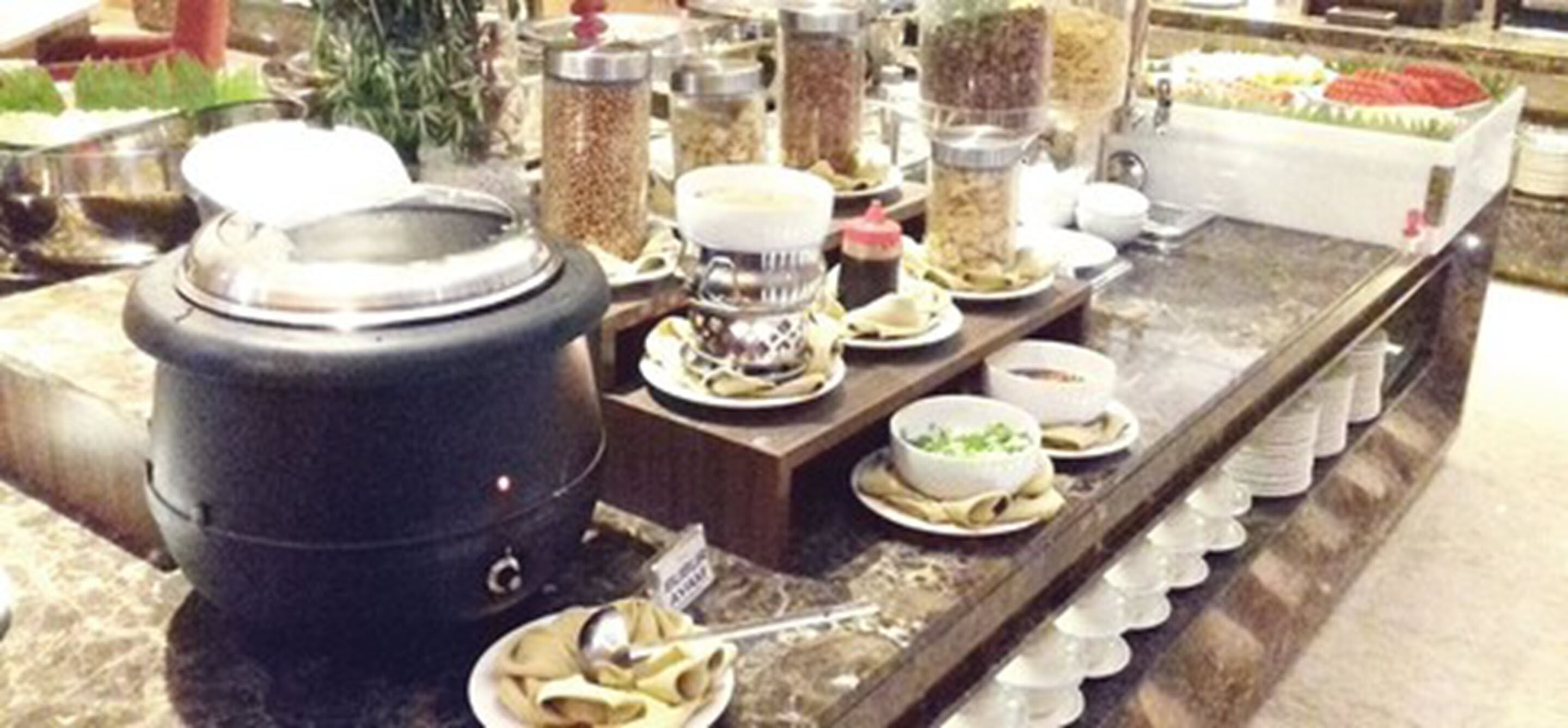 Breakfast area