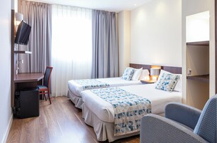 Minibar, in-room safe, desk, laptop workspace