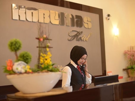Recepção. Hotel Kobemas Melaka