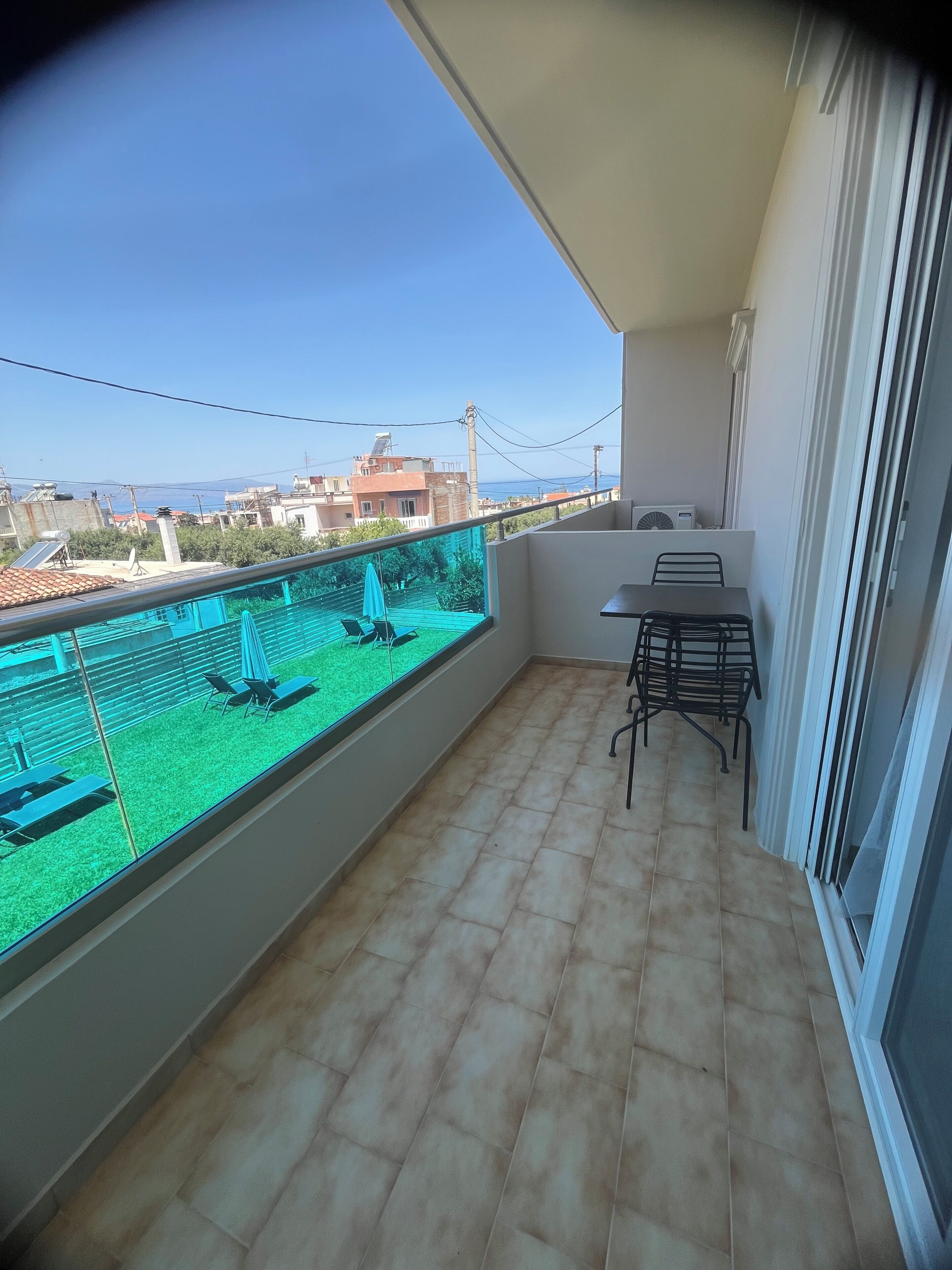 Studio | Balcony view