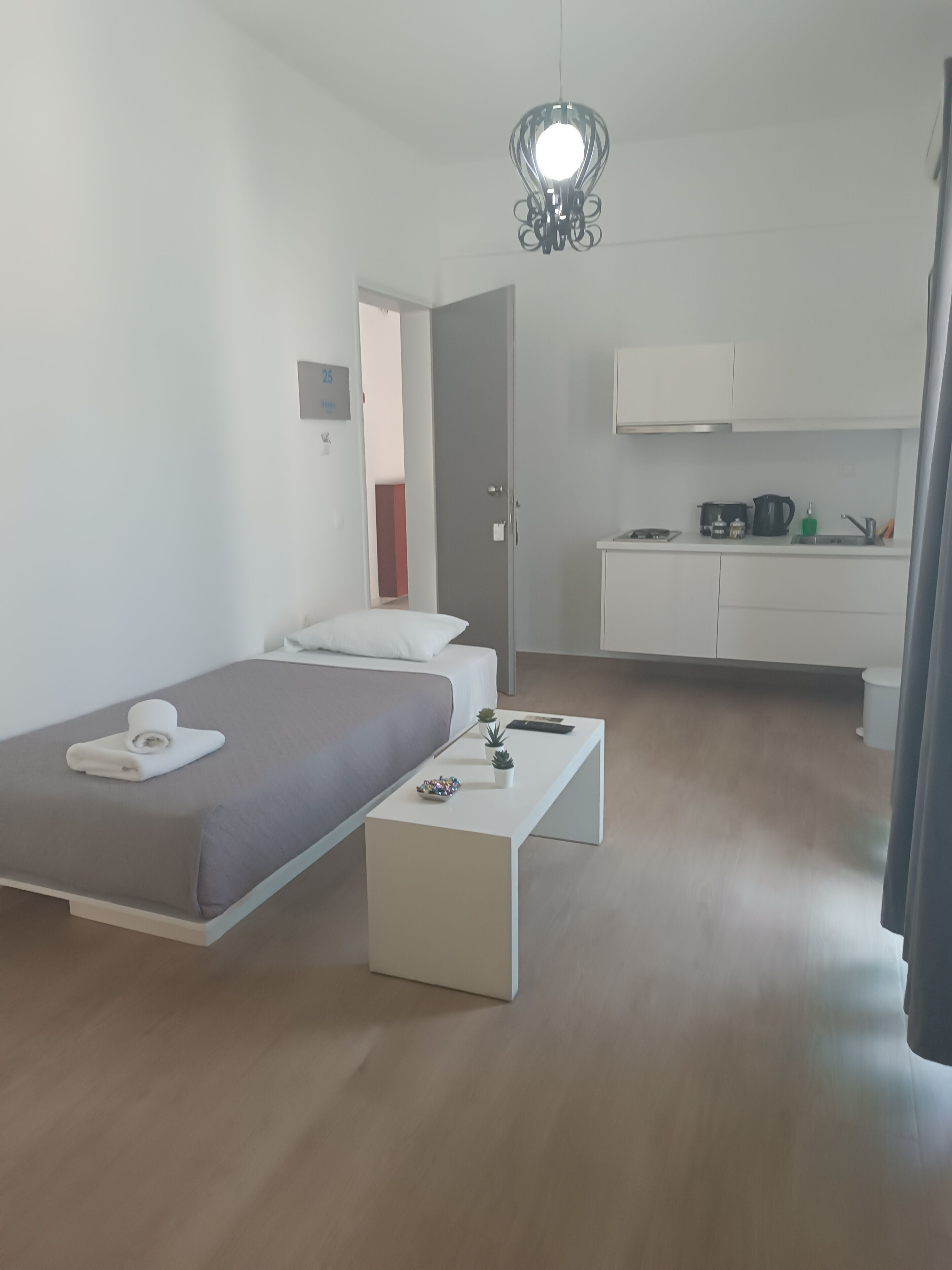 Huoneisto, 1 makuuhuone | Minibaari, vauvan matkasänky, ilmainen Wi-Fi, vuodevaatteet