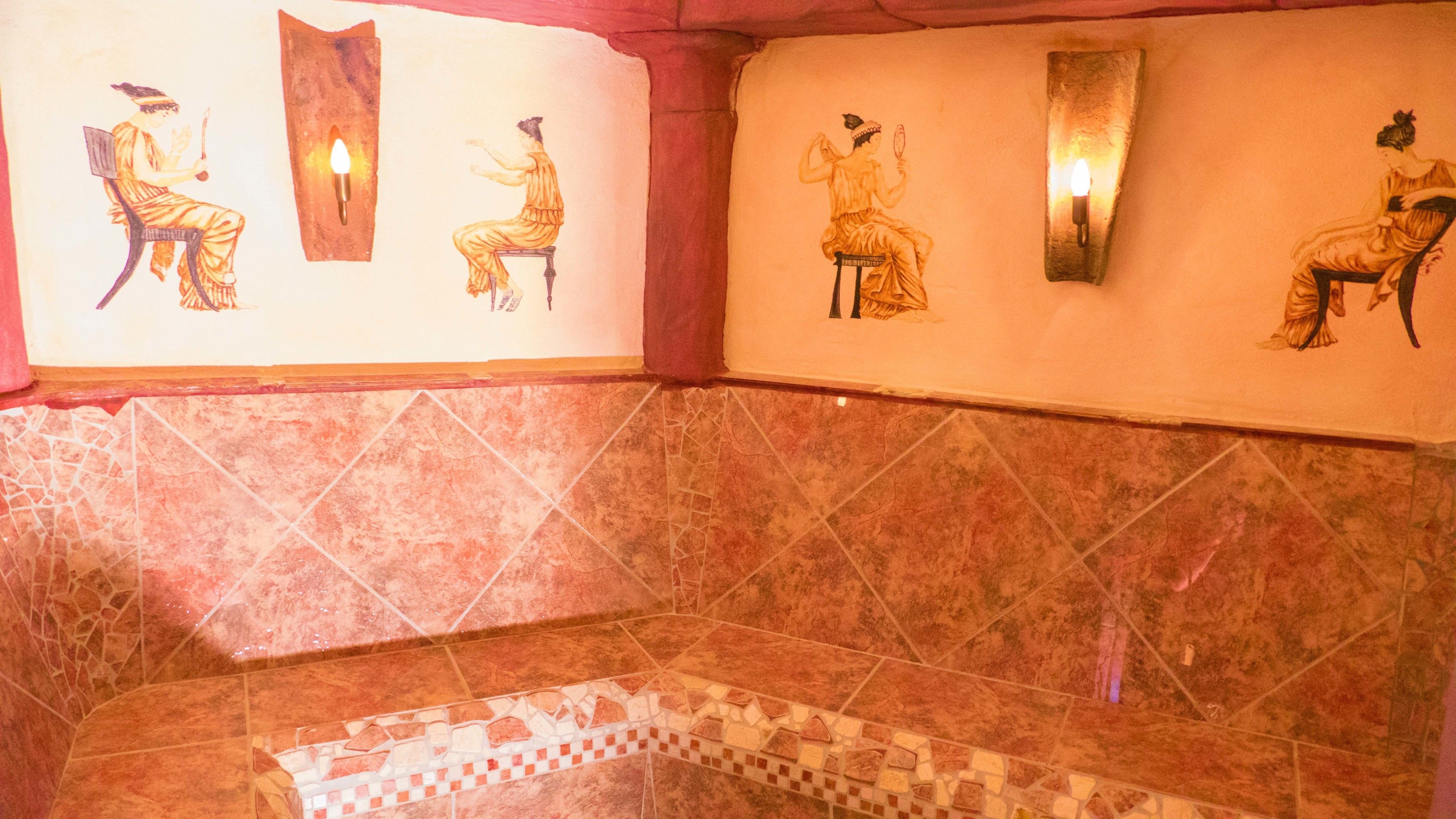 sauna, hot tub, steam room