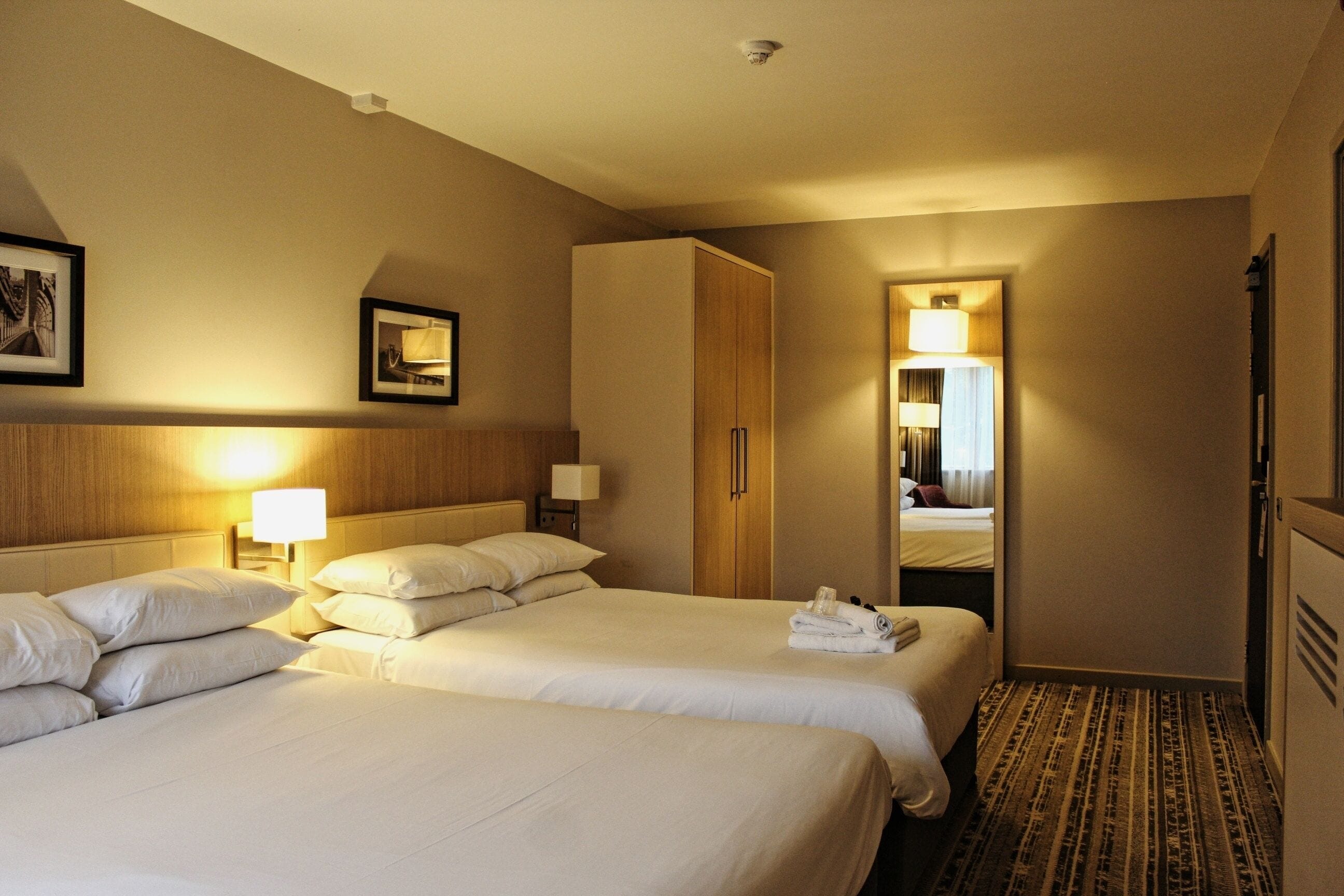 deluxe double room | desk, iron/ironing board, free wifi, bed sheets