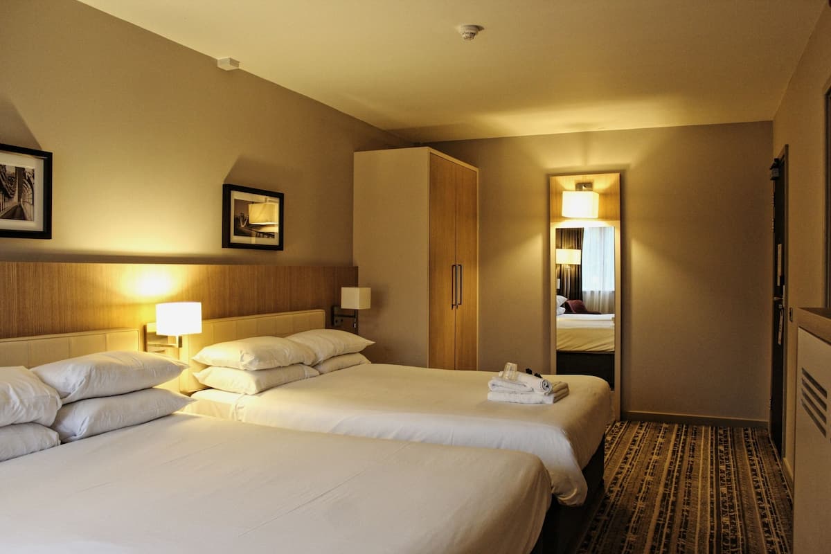 deluxe double room | desk, iron/ironing board, free wifi, bed sheets