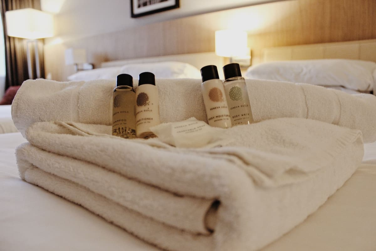 deluxe double room | desk, iron/ironing board, free wifi, bed sheets