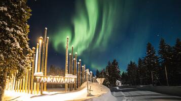 Front of property – evening/night