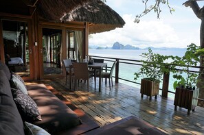 Deluxe-Villa, Strandblick (Beach) | Terrasse/Patio